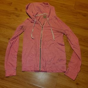 Hot pink hoodie
